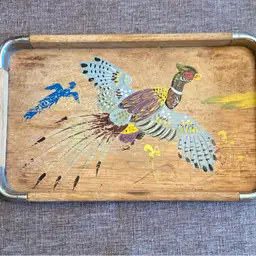 Al-Vintage Cerused Oak Tray