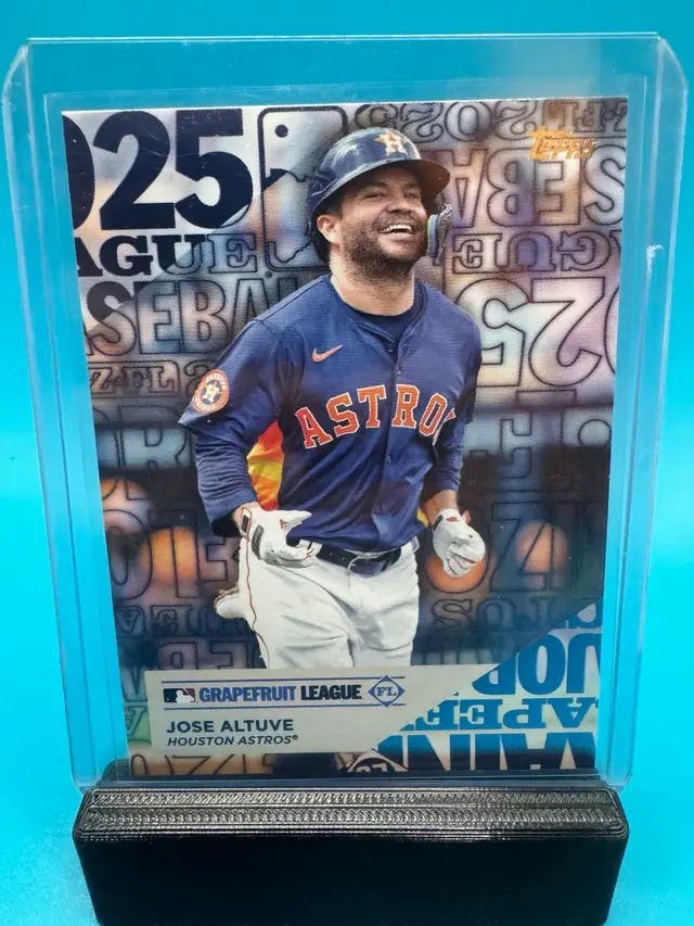 Jose Altuve Topps Series 1 Grapefruit League Houston Astros
