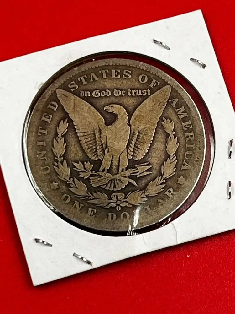 1888-O Silver Morgan Dollar Average Circulated