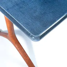 Solid Denim Desk