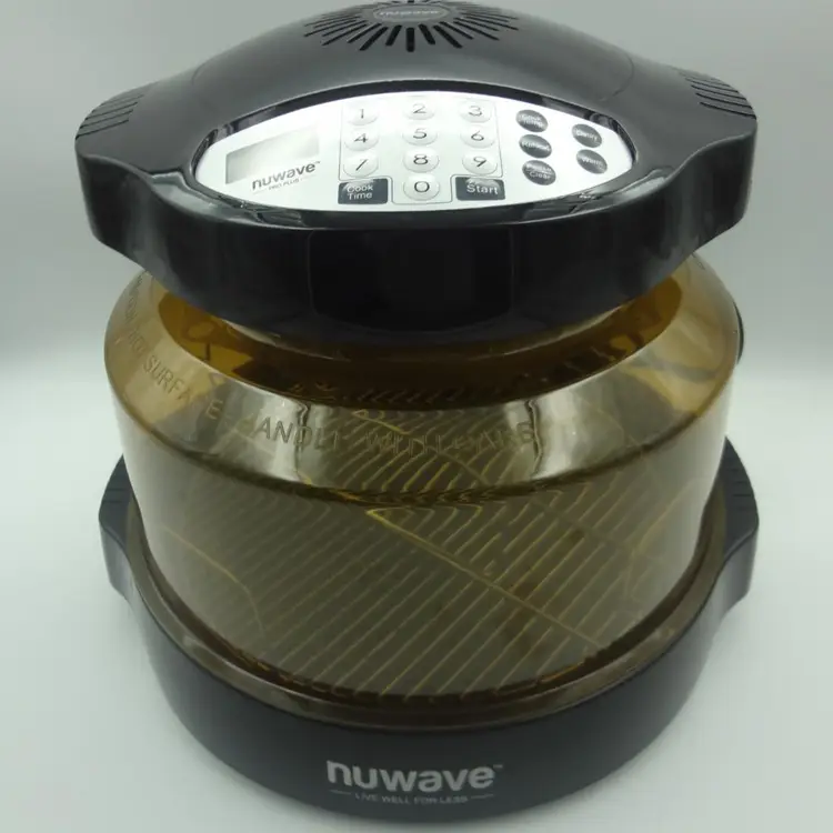 NuWave Infrared Oven Pro Plus Model 20601 Black/Amber Rack Included