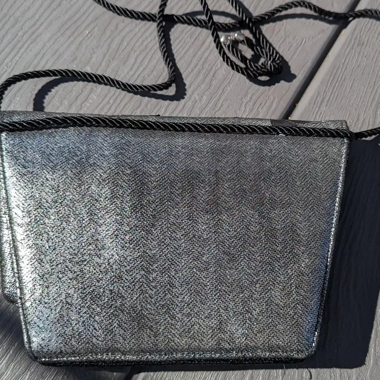 VINTAGE 80'S SOFT CROC BAG