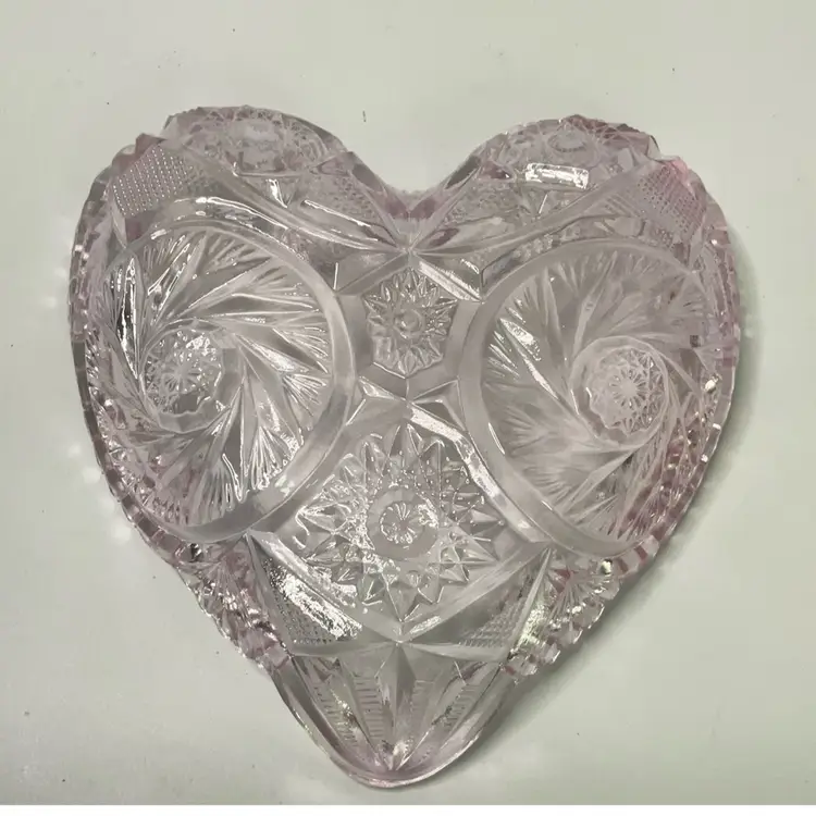Smith Pink Heart Trinket Dish