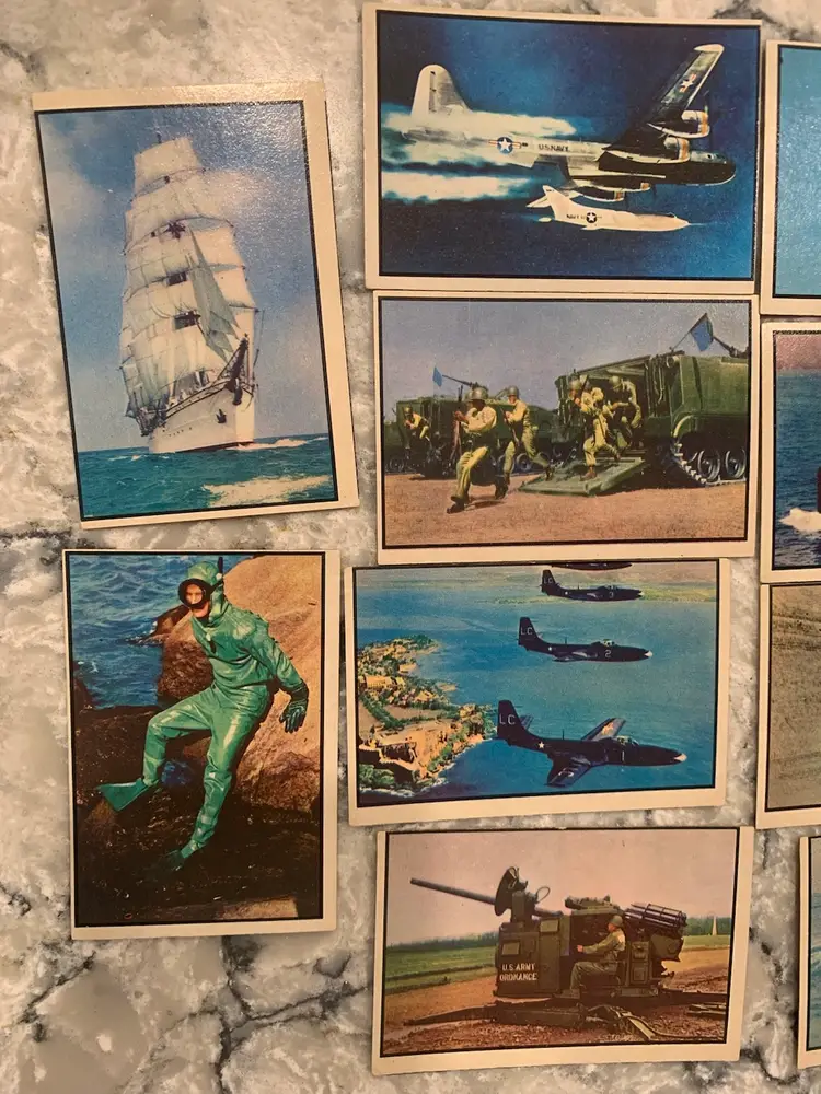 1954 Bowman Trading Cards Power For Peace