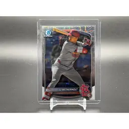 JJ Wetherholt Bowman Chrome Lazer Parallel