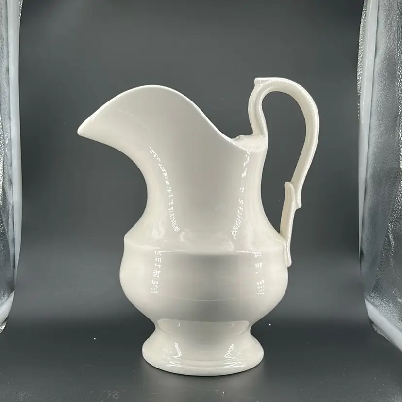 Handmade Hobbyist Made Pitcher Signed KM 1974