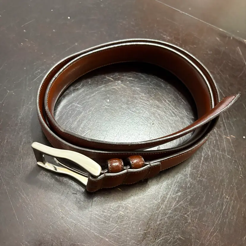 Brown Leather Belt