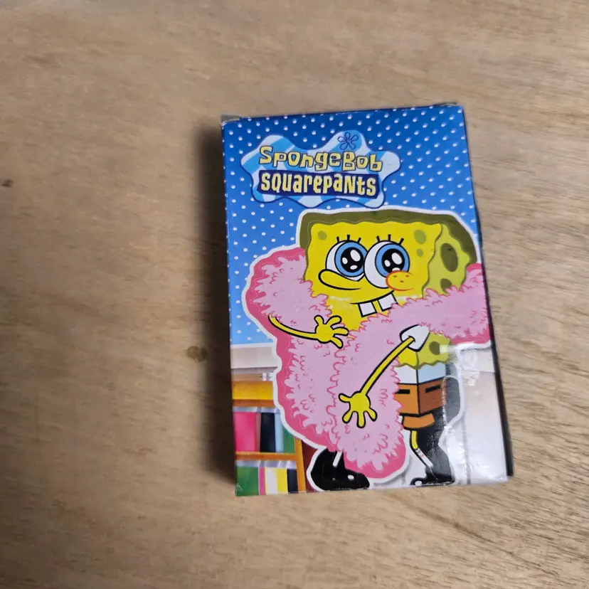 Spongebob Squarepants Big Twists playing cards RARE