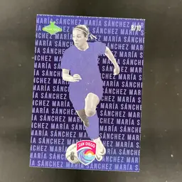 Maria Sanchez 2025 Parkside NWSL Vol 1 Primary Parallel (Secondary) /10 Soccer Card