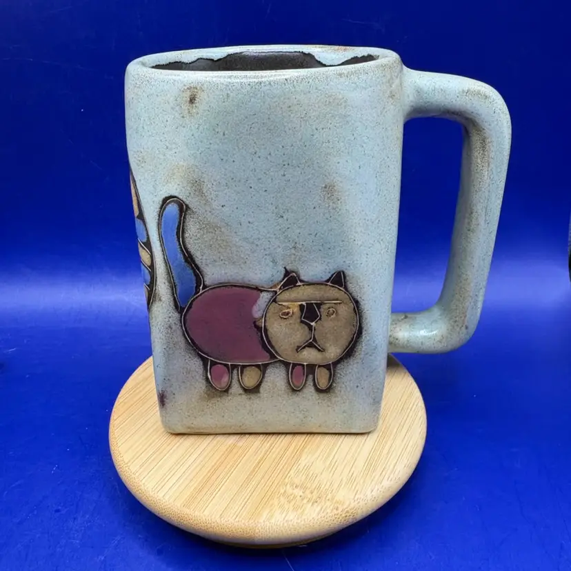 Mara Square Cat Mug