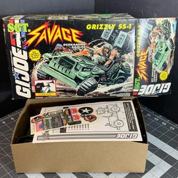 Gi Joe 1994 Sgt Savage Grizzly SS-1 Military Jeep Command New Open Box