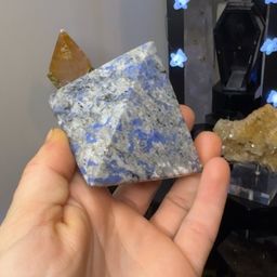 Sodalite Pyramid