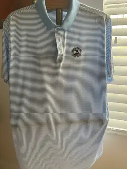 Mens Nike Golf Shirt XXL - Pebble Beach Logo