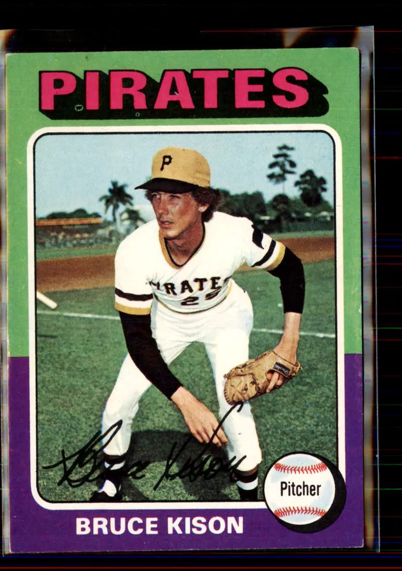 Bruce Kison 1975 Topps #598 - Pittsburgh Pirates - (pk2-2)
