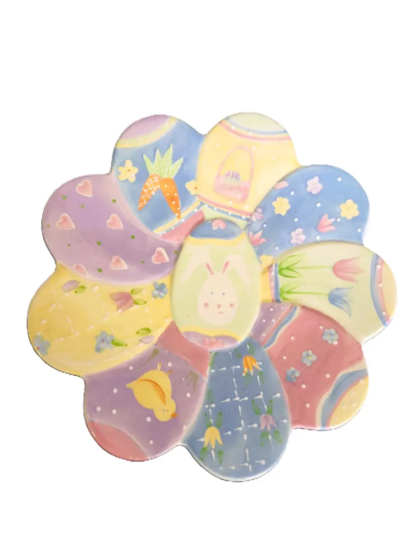 Blossoms & Blooms Easter Plate