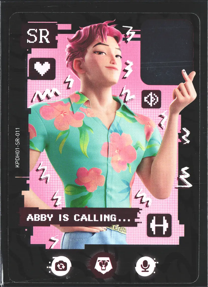 Abby Card 2026 KPop Demon Hunters Kayou SR 1st Set Saja Boys