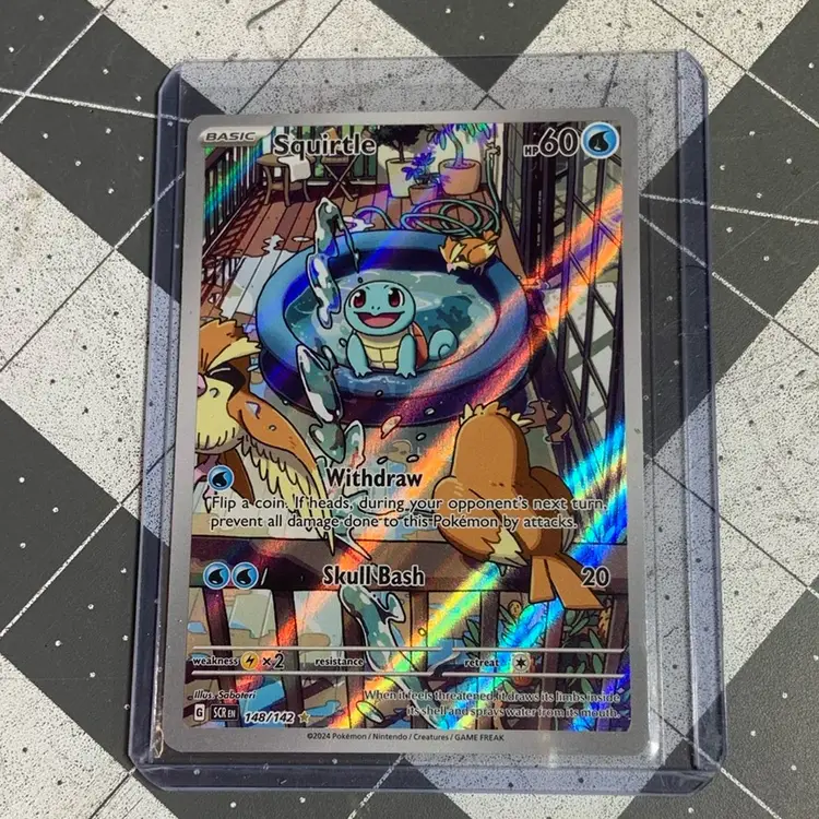 Squirtle Art Rare 148/142 Pokémon Card