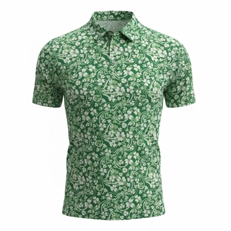 Yata St. Patrick’s Holiday Polo, 2XL