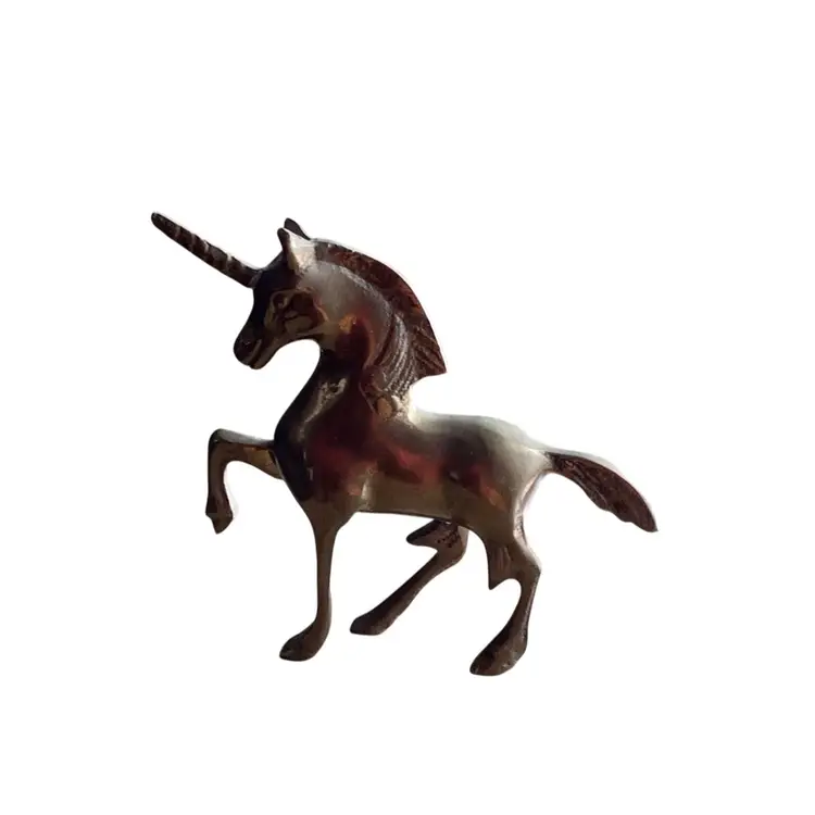 Vintage Brass Unicorn