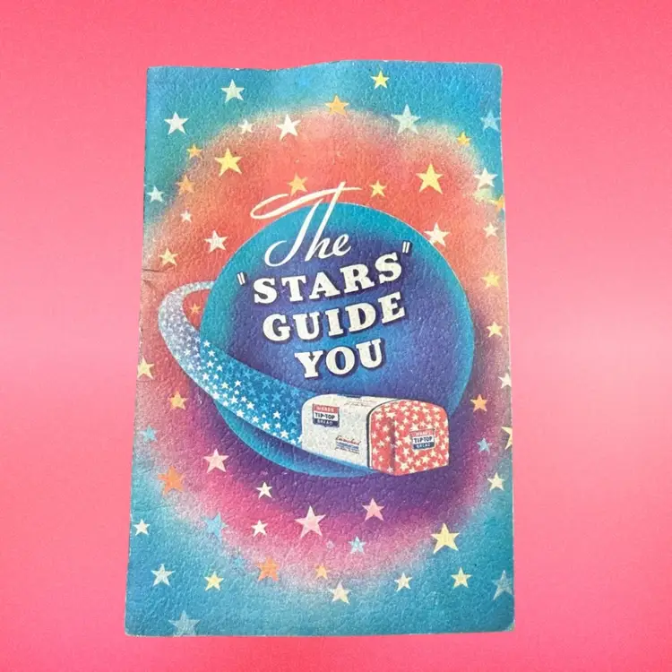 Vintage MCM Tip-Top Bread Zodiac Astrology Promotional Booklet