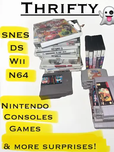Games Consoles & More Nintendo Wii N64 SNES