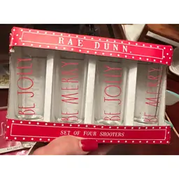 Rae Dunn Christmas Shooters