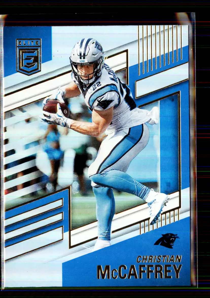 Christian Mccaffrey 2022 Panini Donruss Elite #33 - Carolina Panthers - (147-189)