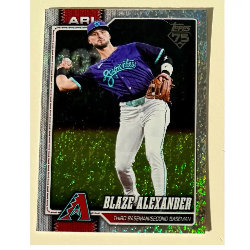 Blaze Alexander Sandglitter Arizona Diamondbacks