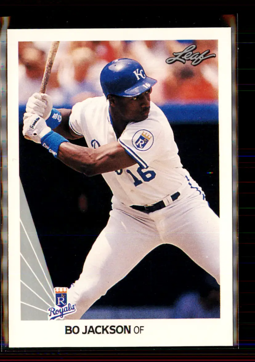 Bo Jackson 1990 Leaf #125 - Kansas City Royals - (146-141)