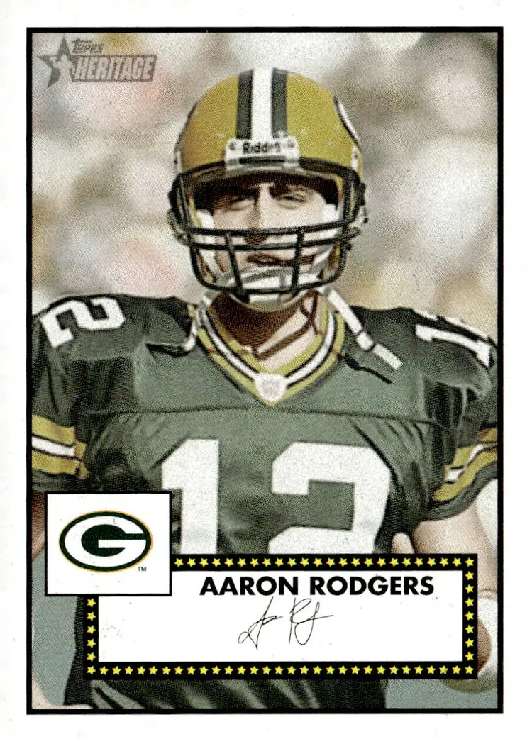 2006 Topps Heritage #35 Aaron Rodgers