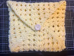 Crocheted Kindle/book Sleeve- Made By Me