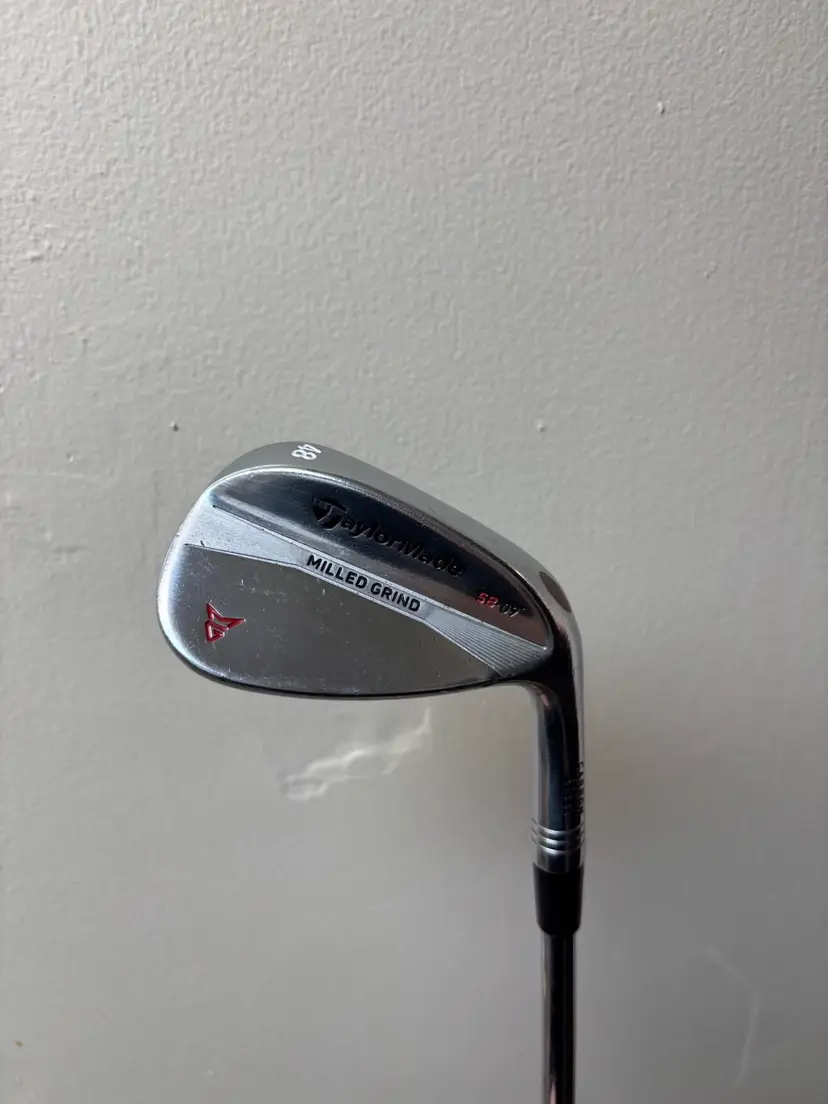 TaylorMade Milled Grind 48 SB-09 Wedge, RH TTDG Wedge Flex Steel