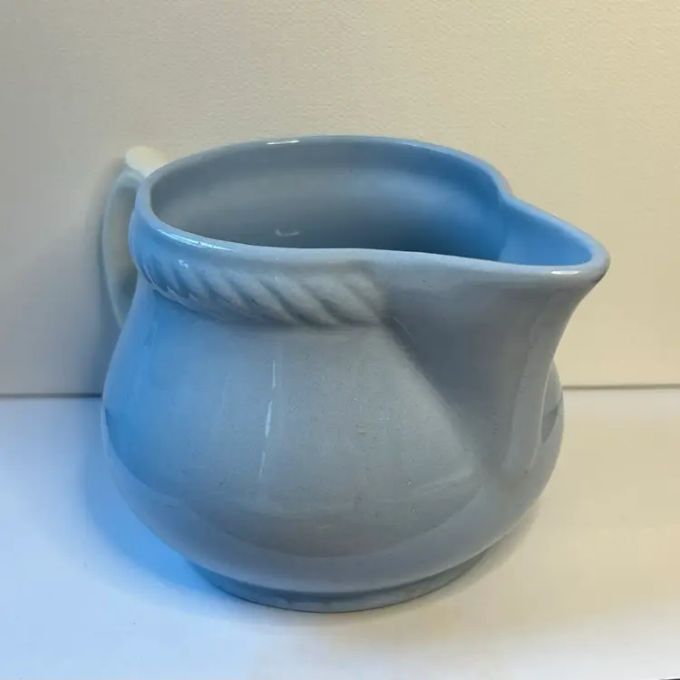 Kraft Blue Homer Laughlin Creamer