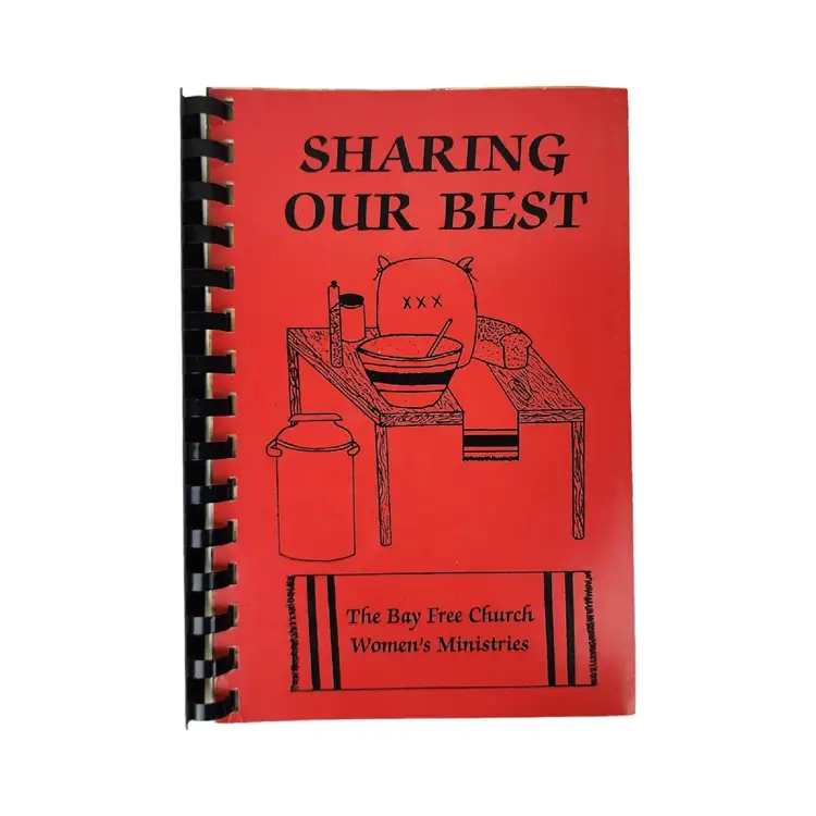 The Bay Free Church Women's Ministries Cookbook De Pere Green Bay Wisconsin