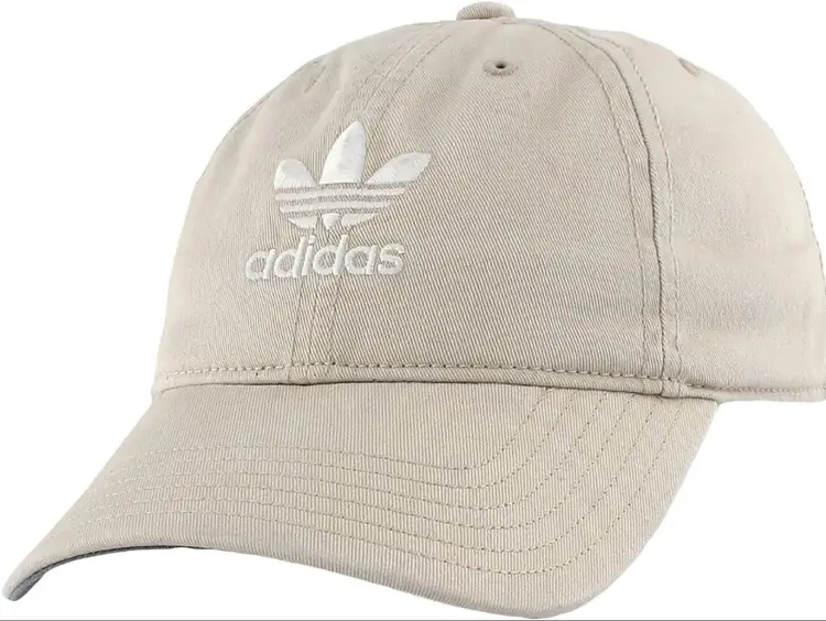 Adidas Women's NWT Originals Relaxed Strapback Khaki Cap Hat One Size
