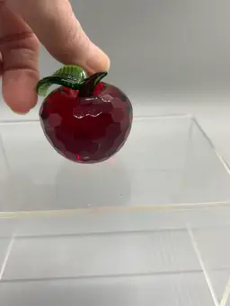 11 Mini Faceted Apple 1.75”