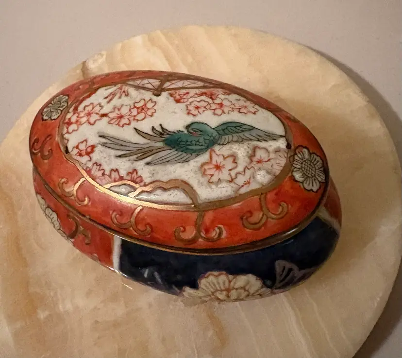 Vintage Trinket Box Made In Macau