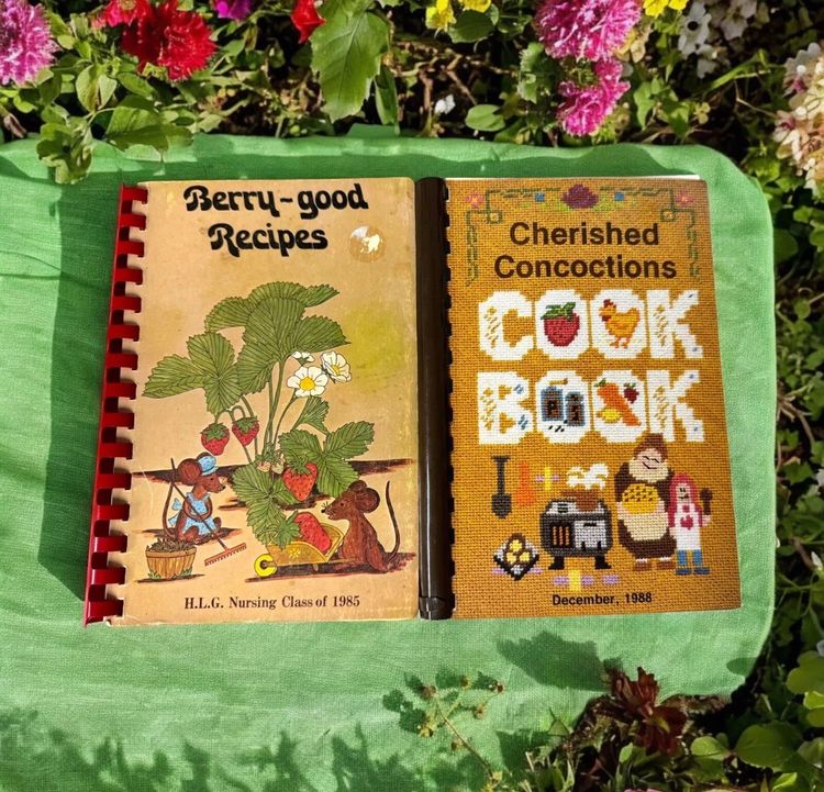 Vintage Collection Cookbooks 1980’s Episcopal Church/Nursing Class Fundcraft