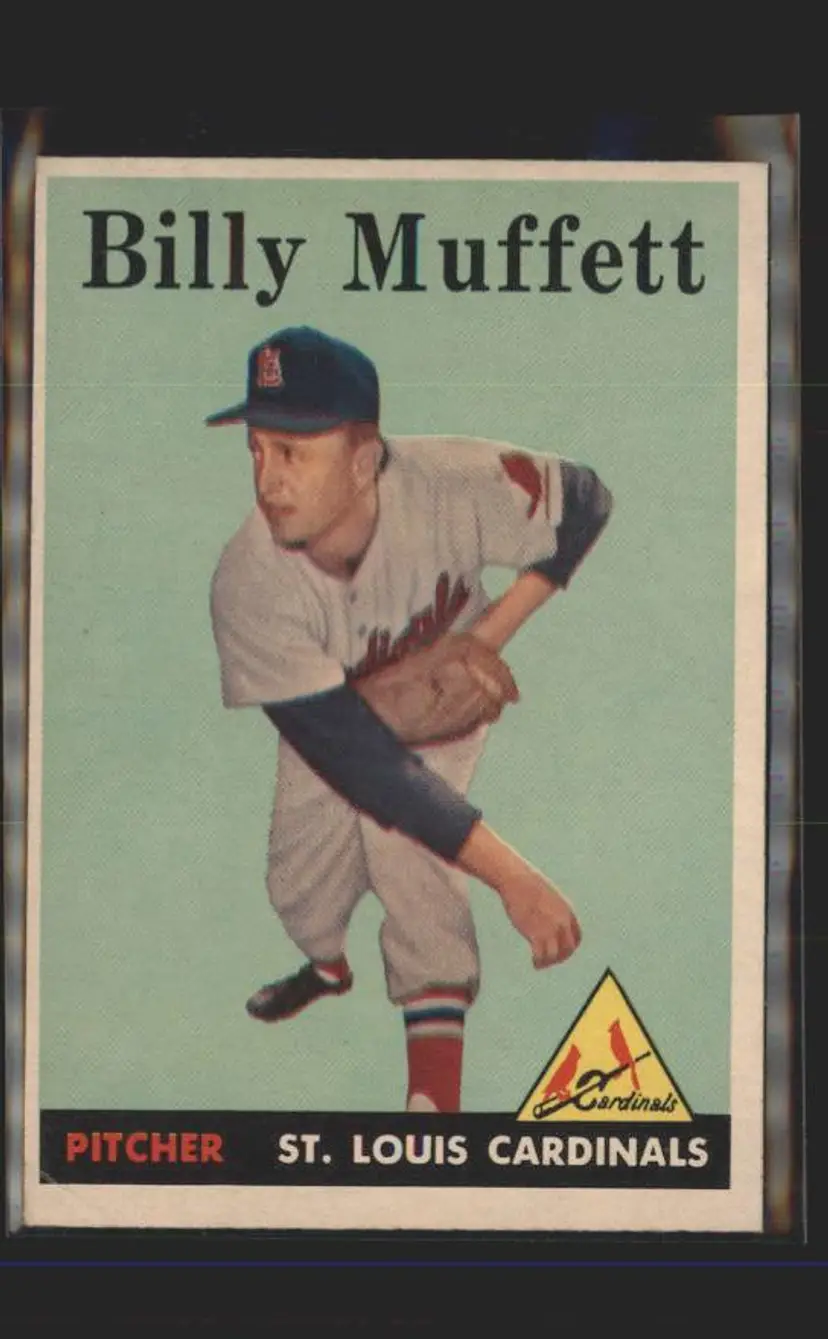 1958 Topps #143 Billy Muffett - (137) - St. Louis Cardinals