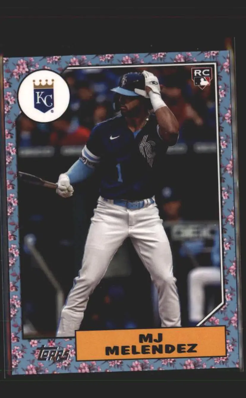 2022 Topps Japan #87B-33 MJ Melendez 1987 Cherry Tree - ( 137 ) - Kansas City Royals