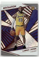 2019-20 Panini Revolution LeBron James Card - Lakers