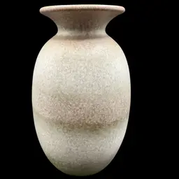 Vintage Scheurich Keramik Vase From West Germany Gradient Speckled Green Brown Glaze 6”