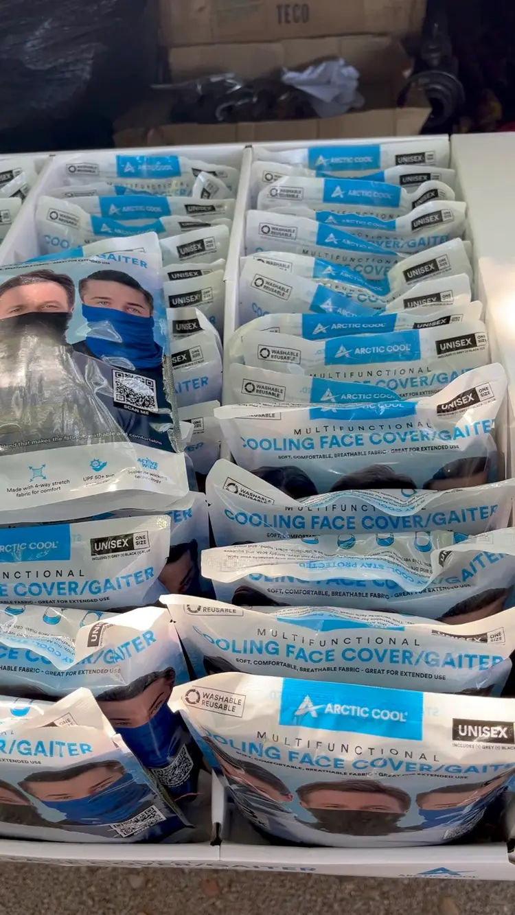 40 Arctic Cool Face Cover / Gaiter 3 Pack