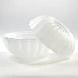 Vintage Fairy Lamp Satin Glass Candle Holder