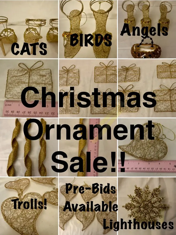 Christmas ornaments And Other Holiday Items 