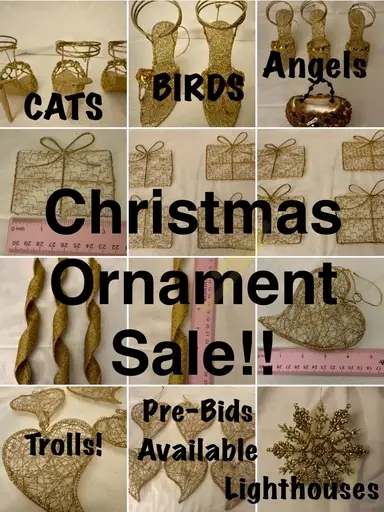 Christmas ornaments And Other Holiday Items