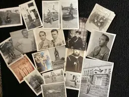 WW II Military Men photos