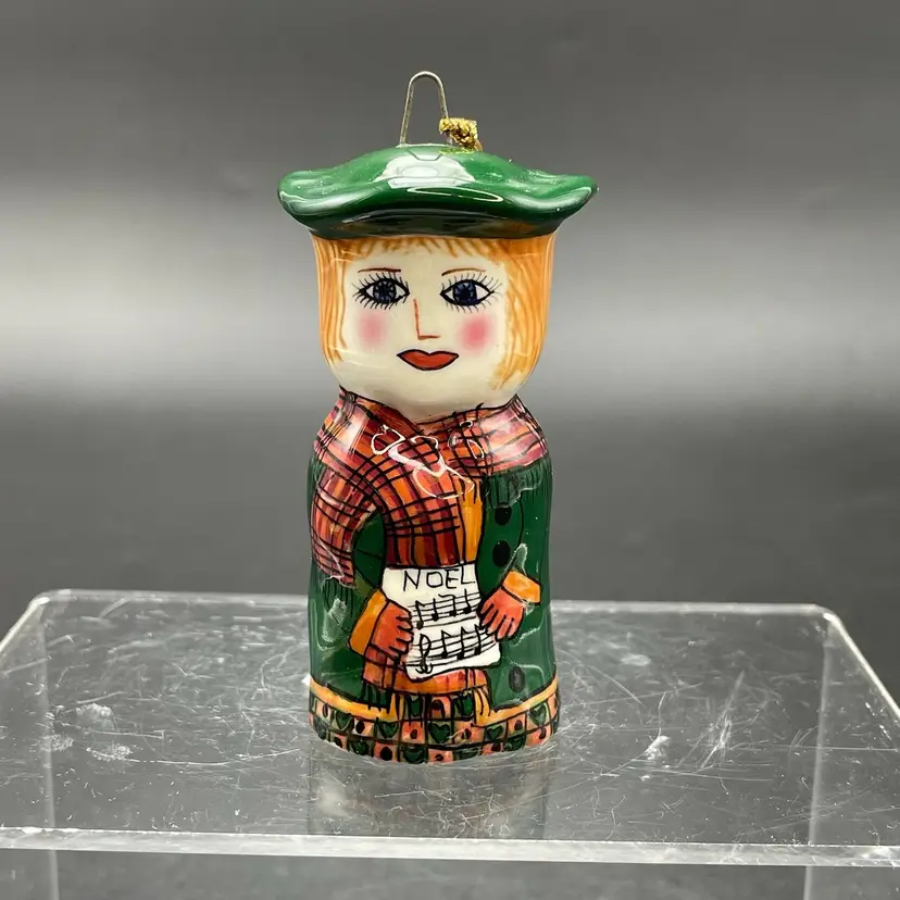 Susan Paley by Ganz Noelle Hanging Christmas Ornament Signed HTF Rare