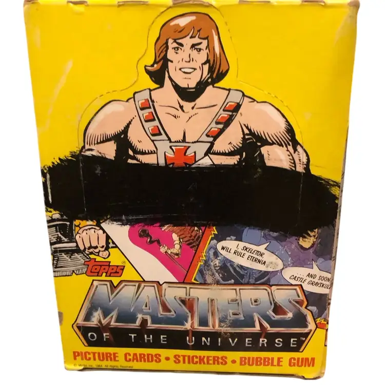 MOTU 1984 Empty Box