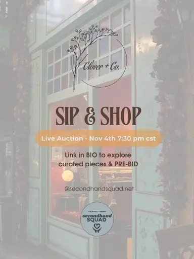 Sip & Shop Live Auction